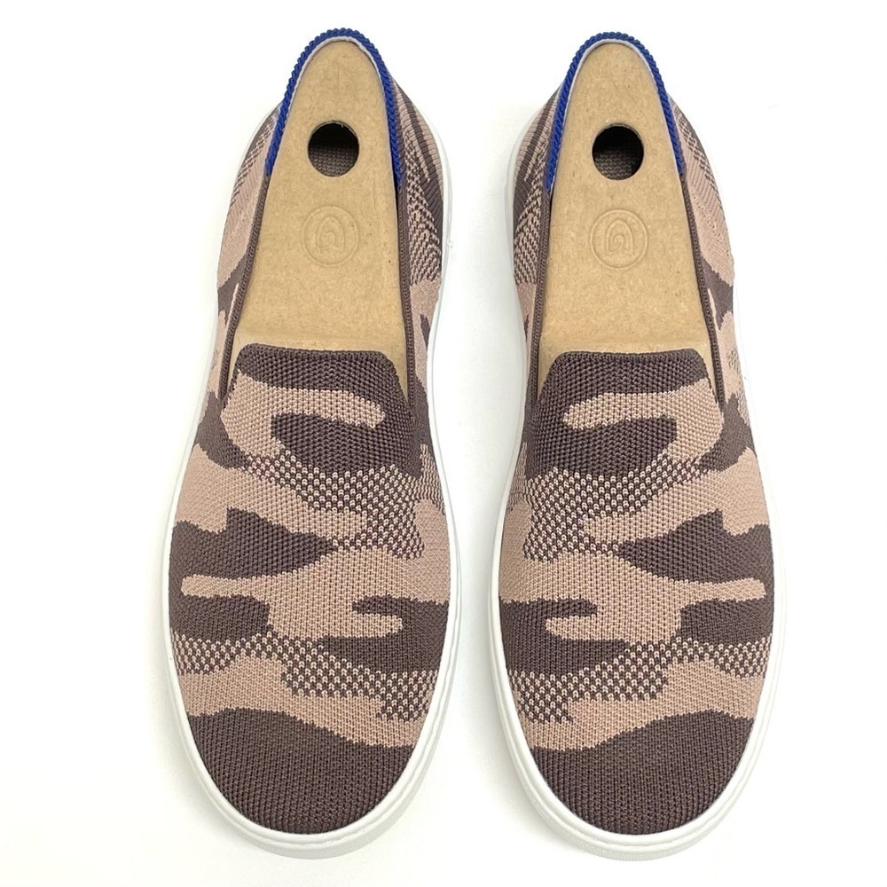 Rothy’s taupe camo slip on sneakers 7.5 new - Picture 4 of 16